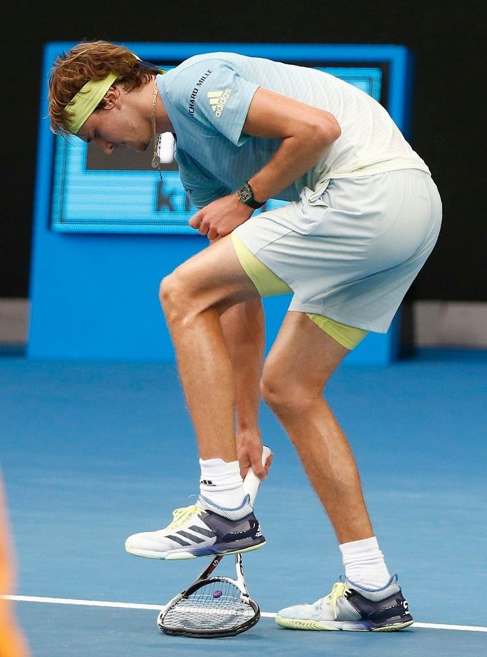 Australian Open 2018, šestý den (Alexander Zverev)