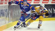 Josef Marha (na fotce vpravo). To je další borec, který střílel góly i v NHL a válel za reprezentaci. Také on hrál v Česku jen několik zápasů. Za Jihlavu nastoupil naposledy stejně jako Rosa v roce 1995. Teď na něj nedají dopustit ve Švýcarsku. V Davosu působí nepřetržitě už dvanáctou sezonou. Říká se ale, že by šestatřicetiletý útočník příští rok mohl zamířit do Pardubic.