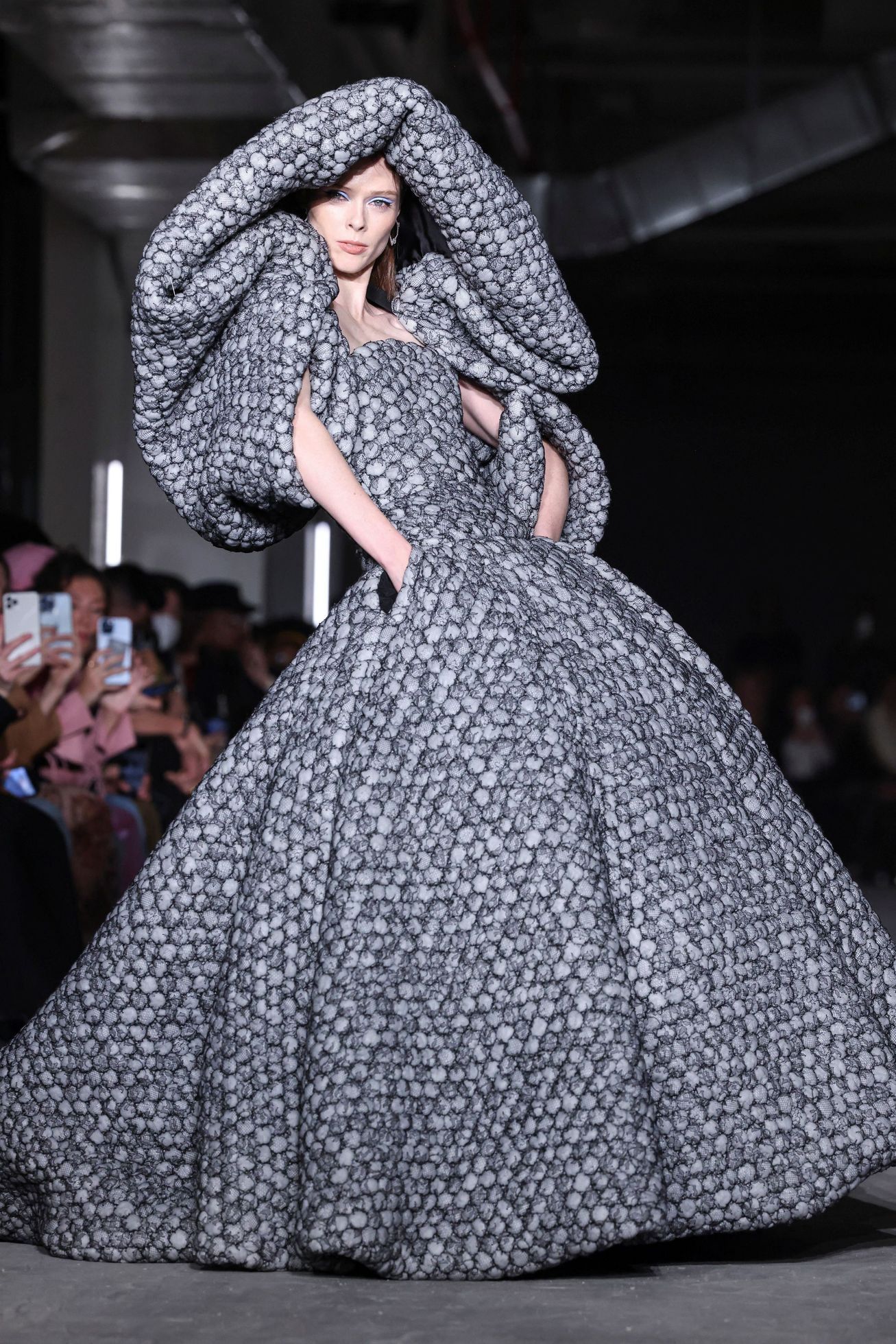 Christian Siriano's creations on display during New York Fashion Week ...