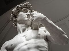 Michelangelo dokončil Davida jako devětadvacetiletý.