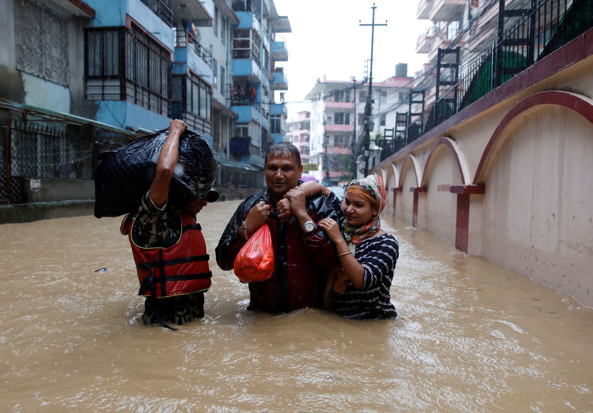 Povodně v Nepálu