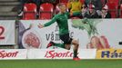 Michal Škoda slaví v zápase 13. kola FL Slavia - Příbram