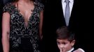 Soccer Football - The Ballon d’Or awards - Theatre du Chatelet, Paris, France - December 2, 2019   Barcelona's Lionel Messi and his family arrive  REUTERS/Christian Hartm