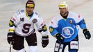 Hokej, extraliga, Sparta - Plzeň: Petr Gřegořek - Martin Straka