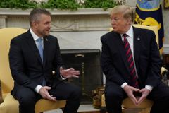 Trump přijal Pellegriniho, dohady o cestě na Slovensko americký prezident nepotvrdil