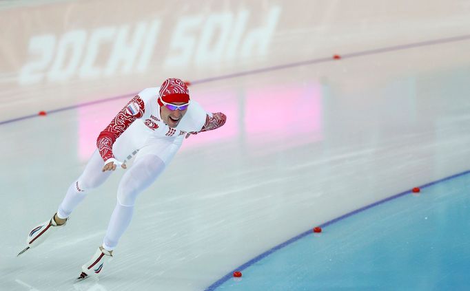 Soči 2014, rychlobruslení 5000m: Alexandr Rumjancev