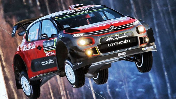 Švédská rallye 2017: Kris Meeke, Citroën