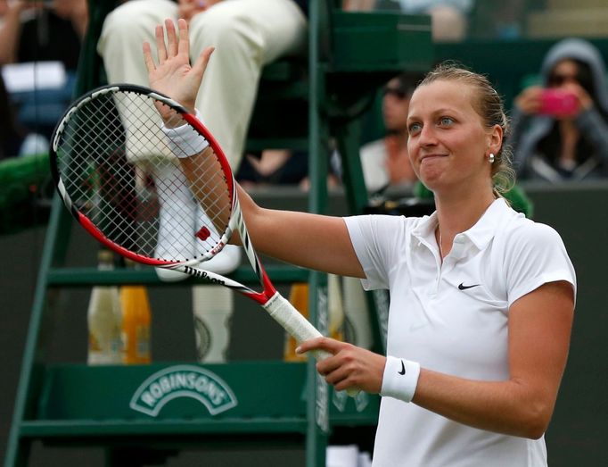 Petra Kvitová na Wimbledonu 2014