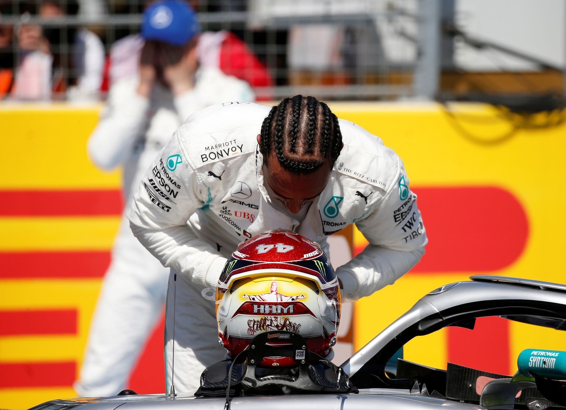 Lewis Hamilton po kvalifikaci na GP Francie formule 1 2019