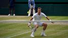 Tomáš Berdych v semifinále Wimbledonu 2016