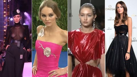 VIDEO: Top modelky roku 2017? Dcera Crawfordové, Johnnyho Deppa a sestry Gigi a Bella