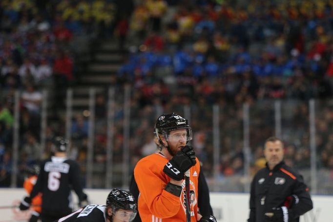 NHL Global Series 2019, Prague, Philadelphia Flyers - Chicago Blackhawks: Jakub Voráček