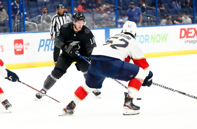 NHL 2020/21, Tampa Bay - Florida: Ondřej Palát.