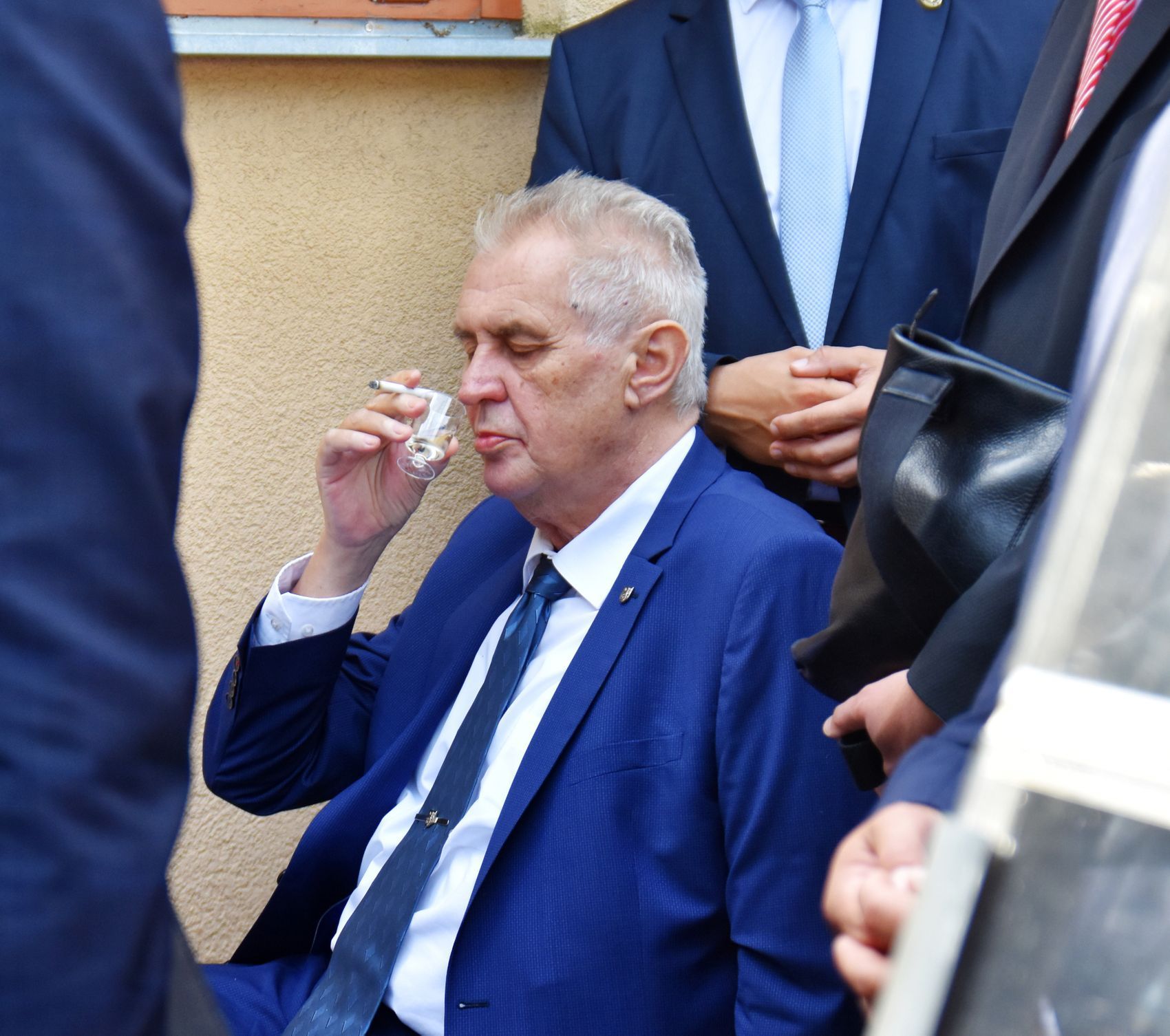 Prezident Miloš Zeman na Zemi živitelce