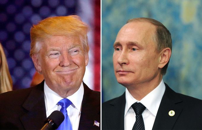 Donald Trump a Vladimir Putin. Spojenci? Uvidíme.