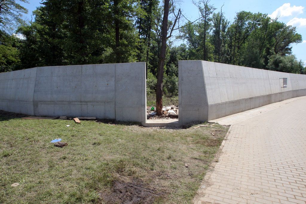 Hořín po povodních