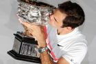 Čilič se dokázal do finále dvakrát vrátit, nakonec ale slaví jubilejní titul Federer