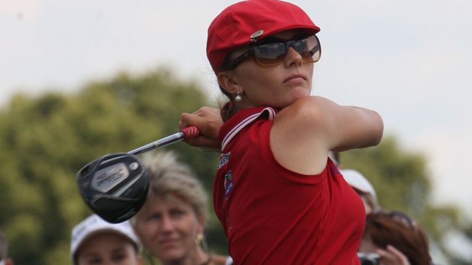Česká golfistka Klára Spilková pronikla do Top 10 letos již podruhé