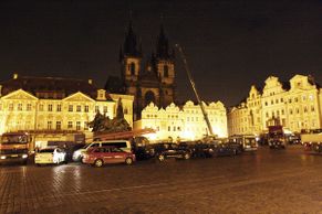 Praha dostala svůj vánoční strom