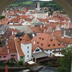 Český Krumlov, město v UNESCO