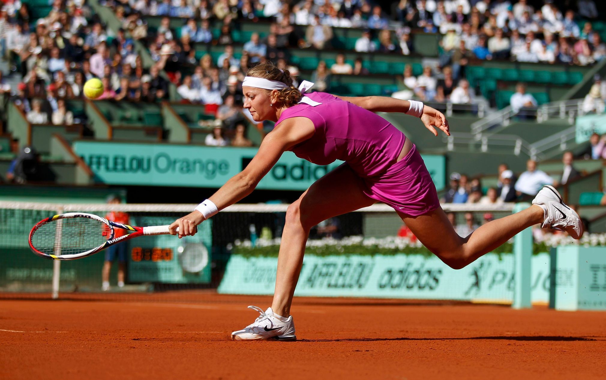 Petra Kvitová v semifinále French Open 2012