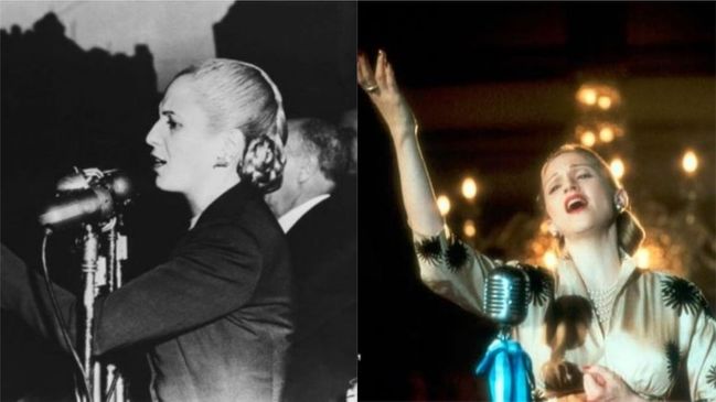 Evita a Madonna