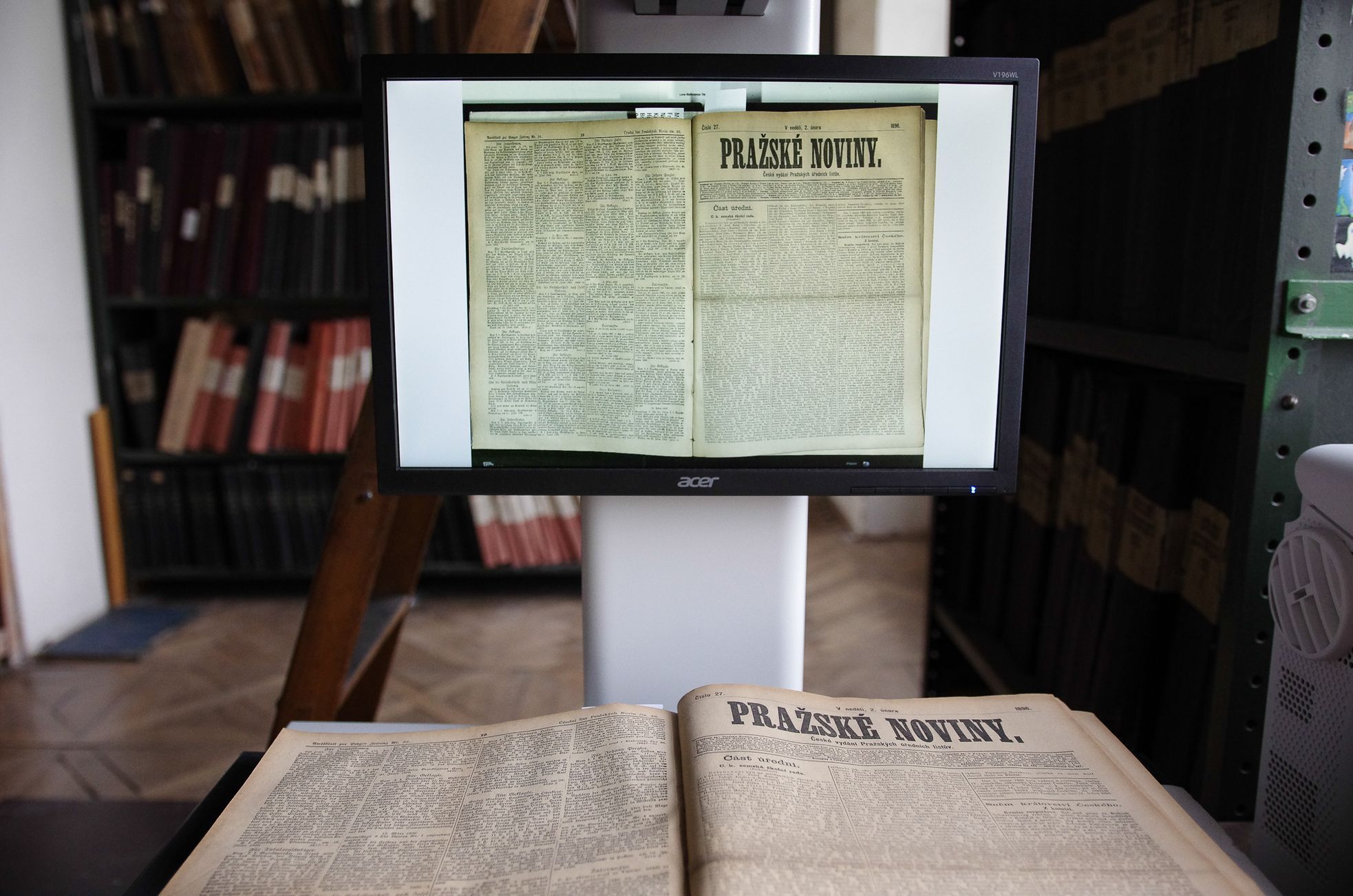 Archiv periodik Národního muzea ve Stromovce