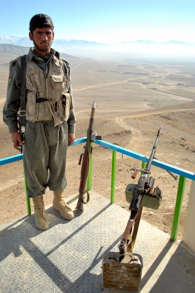 Český PRT v Afghánistánu - pozorovací stanoviště