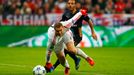 Arsenal's Santi Cazorla in action with Bayern Munich's Manuel Neuer Reuters / Michael Dalder Livepic EDITORIAL USE ONLY.