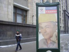 V Moskvě se na ulicích nepropagují ani tak strany jako spíše samotné volby.