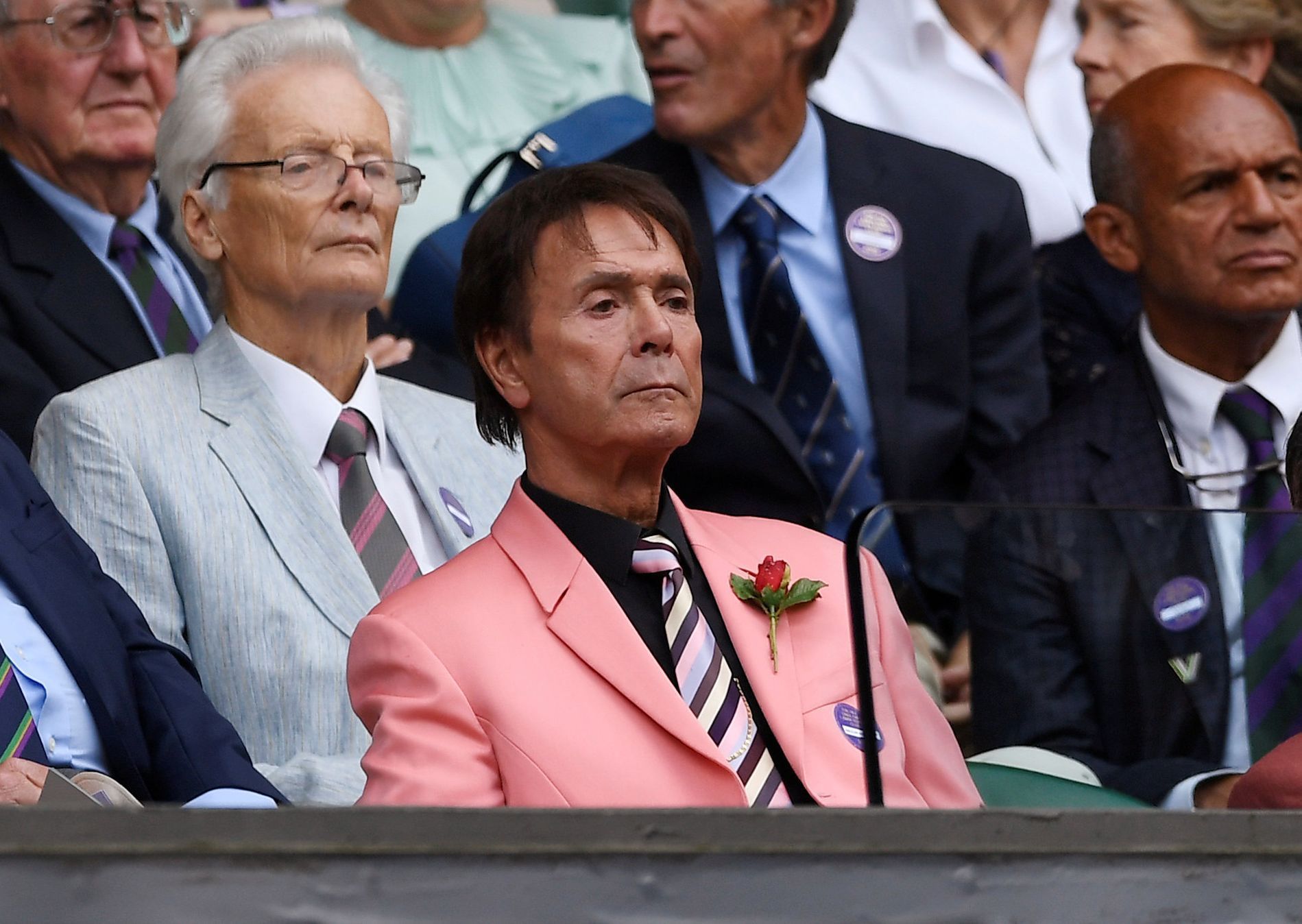 Celebrity na Wimbledonu 2018 (Cliff Richard)