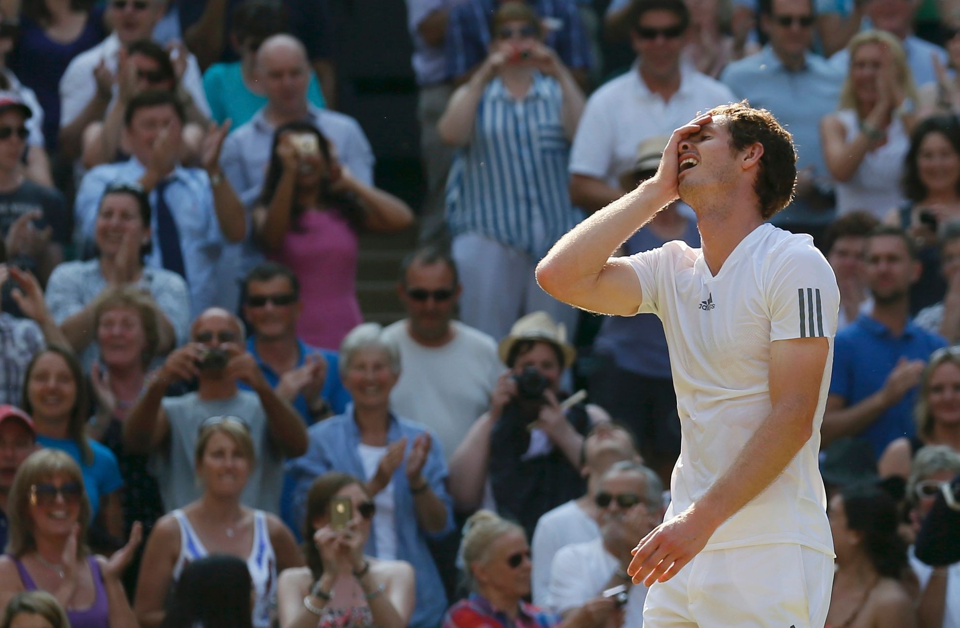 Andy Murray ve finále Wimbledonu 2013