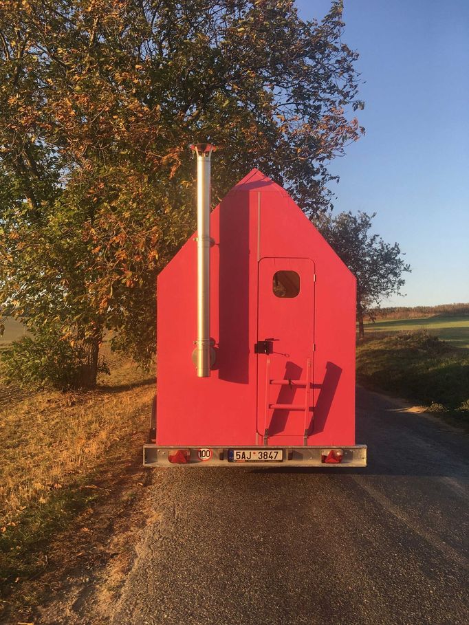 Magenta Tiny House