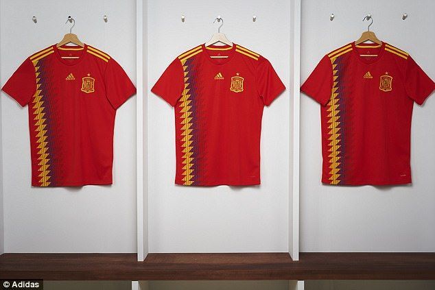 Španělské fotbalové dresy