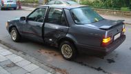 Srážka motorky a auta