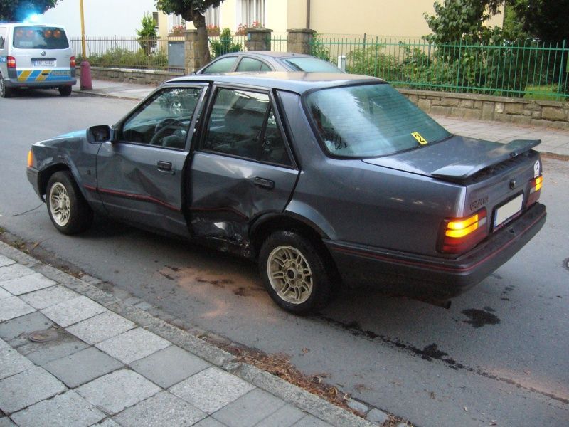 Srážka motorky a auta