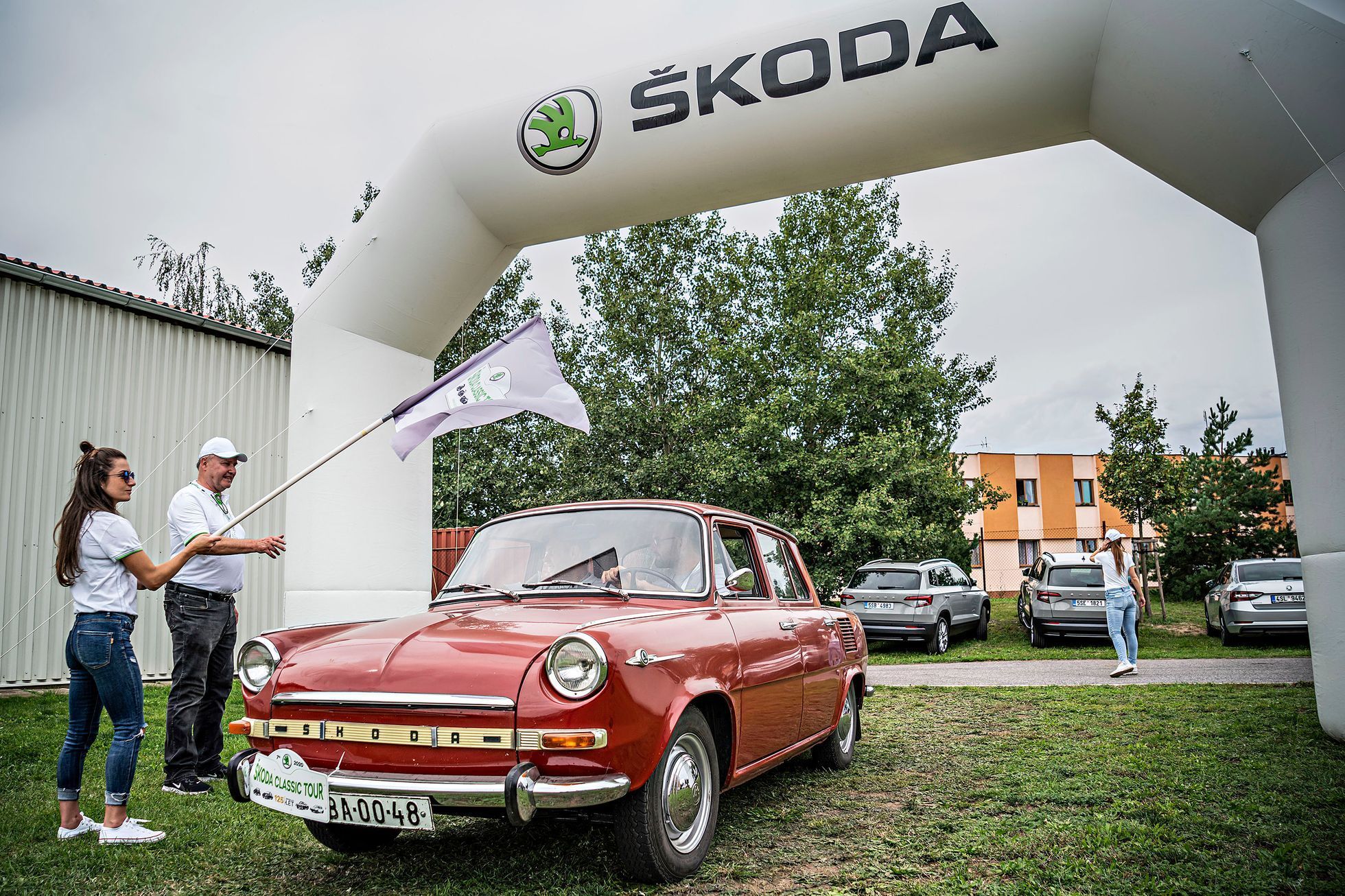 Škoda Auto classic rallye Mladá Boleslav 2020