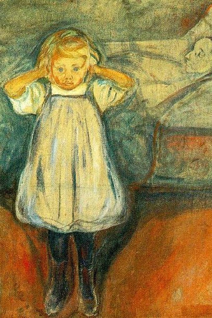 Death and the Child, Edvard Munch (1899)
