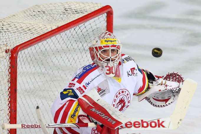 Třetí semifinále hokejové extraligy - Sparta vs. Třinec