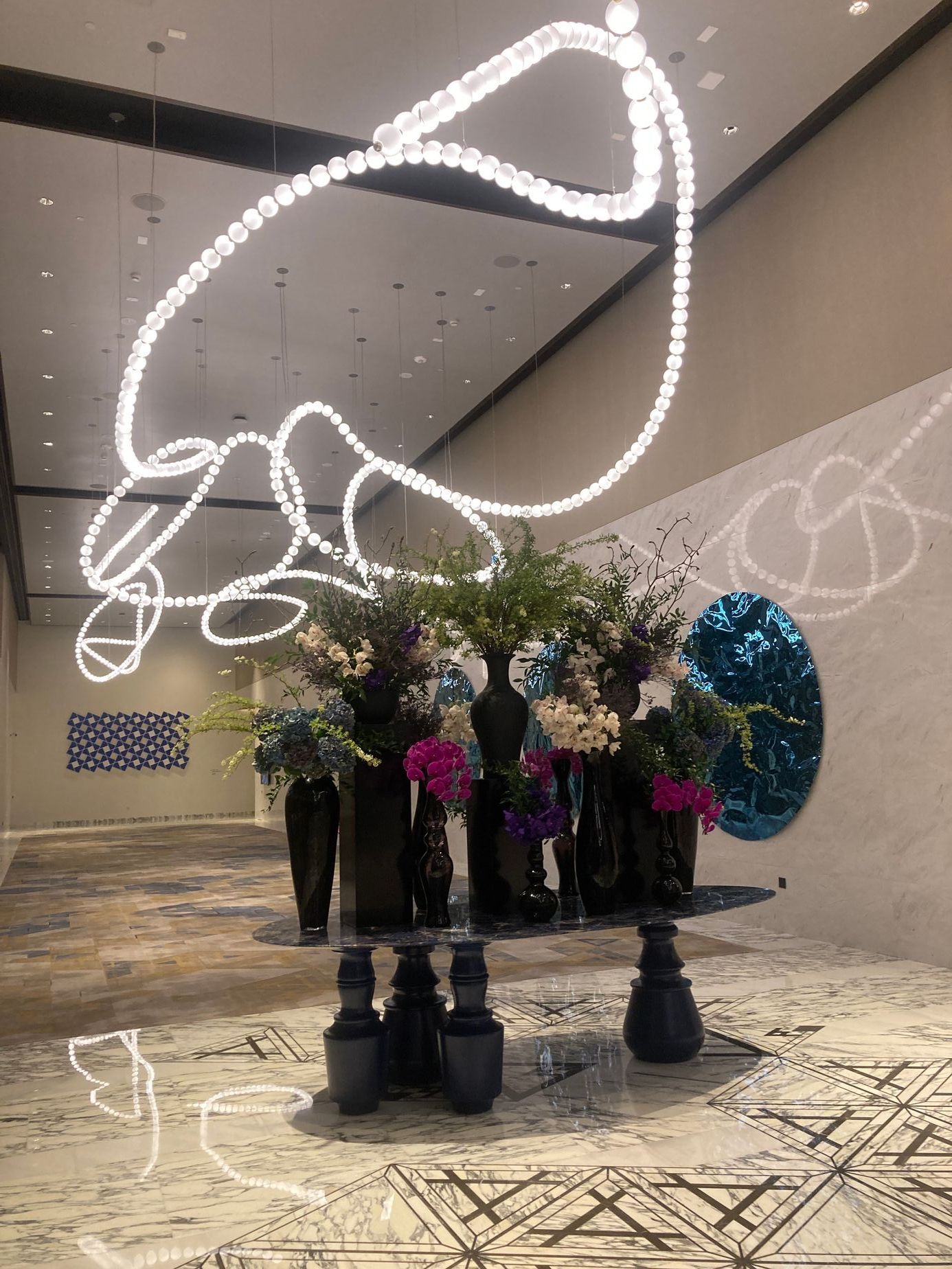 Bazén v mrakodrapech One Za’abeel