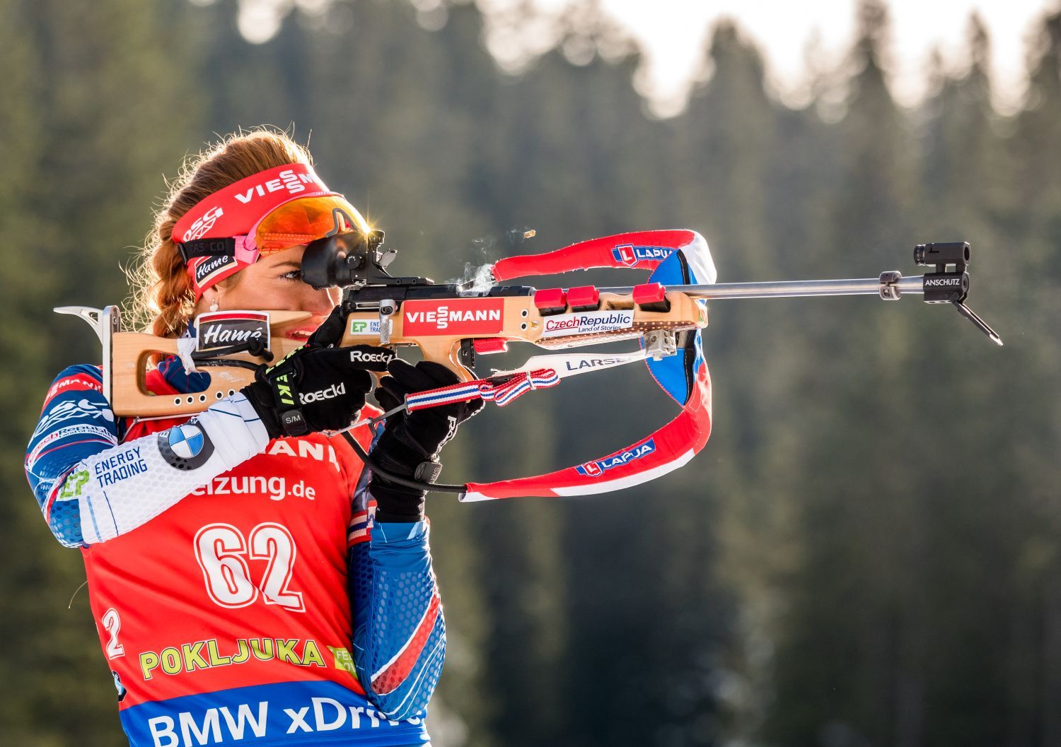 SP Pokljuka, sprint Ž: Gabriela Koukalová