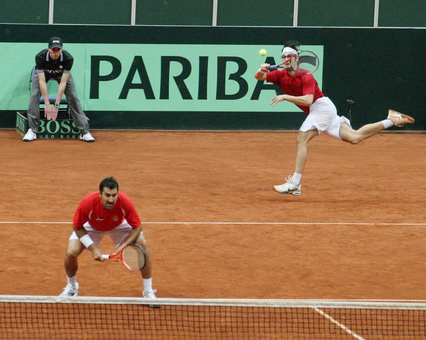 Davis Cup: Česko - Srbsko (Zimonjič, Bozoljac)