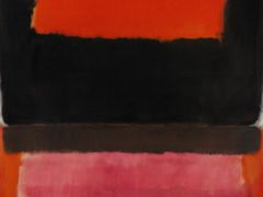Mark Rothko: Číslo 21 (Červená, hnědá, černá a oranžová).