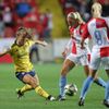 Liga mistryň, Slavia - Arsenal: Lia Wattová a Kateřina Svitková