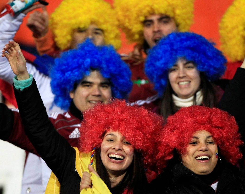 Copa América: Paraguay - Venezuela (fanoušci)