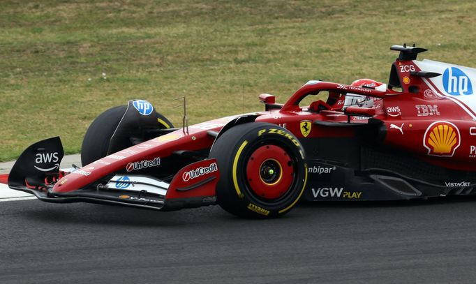 Charles Leclerc, Ferrari ve VC Maďarská formule 1 2025