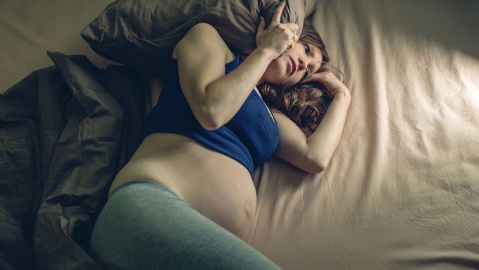 Psychické potíže v těhotenství a krátce po porodu zažívá dvacet procent žen. Ilustrační foto