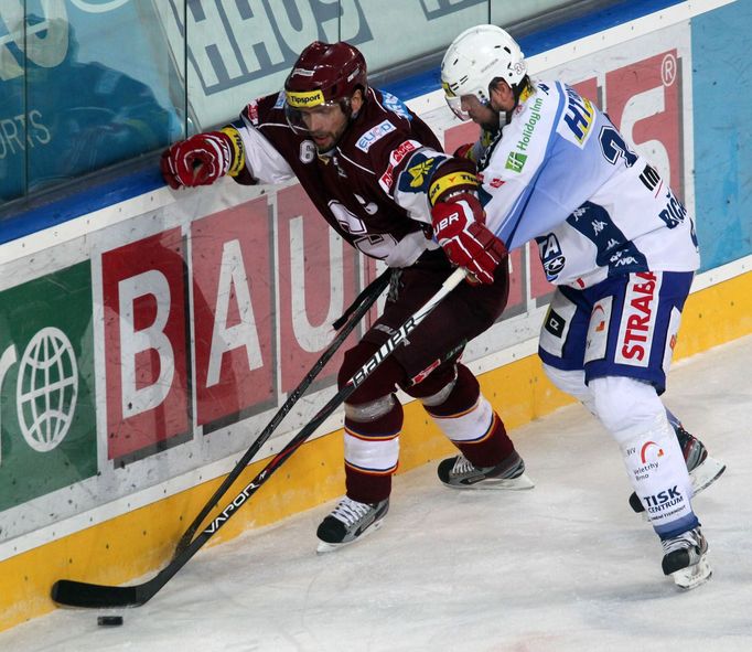 Extraliga, Sparta Praha - Kometa Brno: Michal Broš - Radim Bičánek