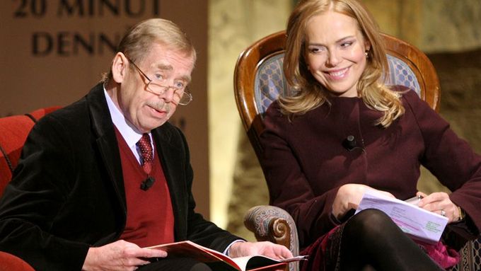 Two for the price of one - or vice versa? (Václav Havel and his wife Dagmar)