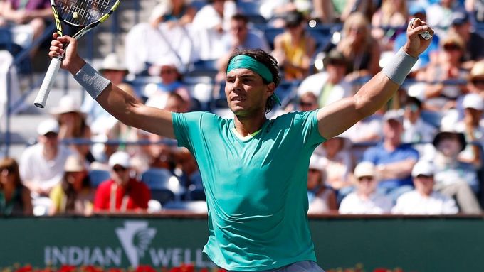 Rafael Nadal triumfem v Indian Wells dokázal, že je zpět ve své špičkové formě.